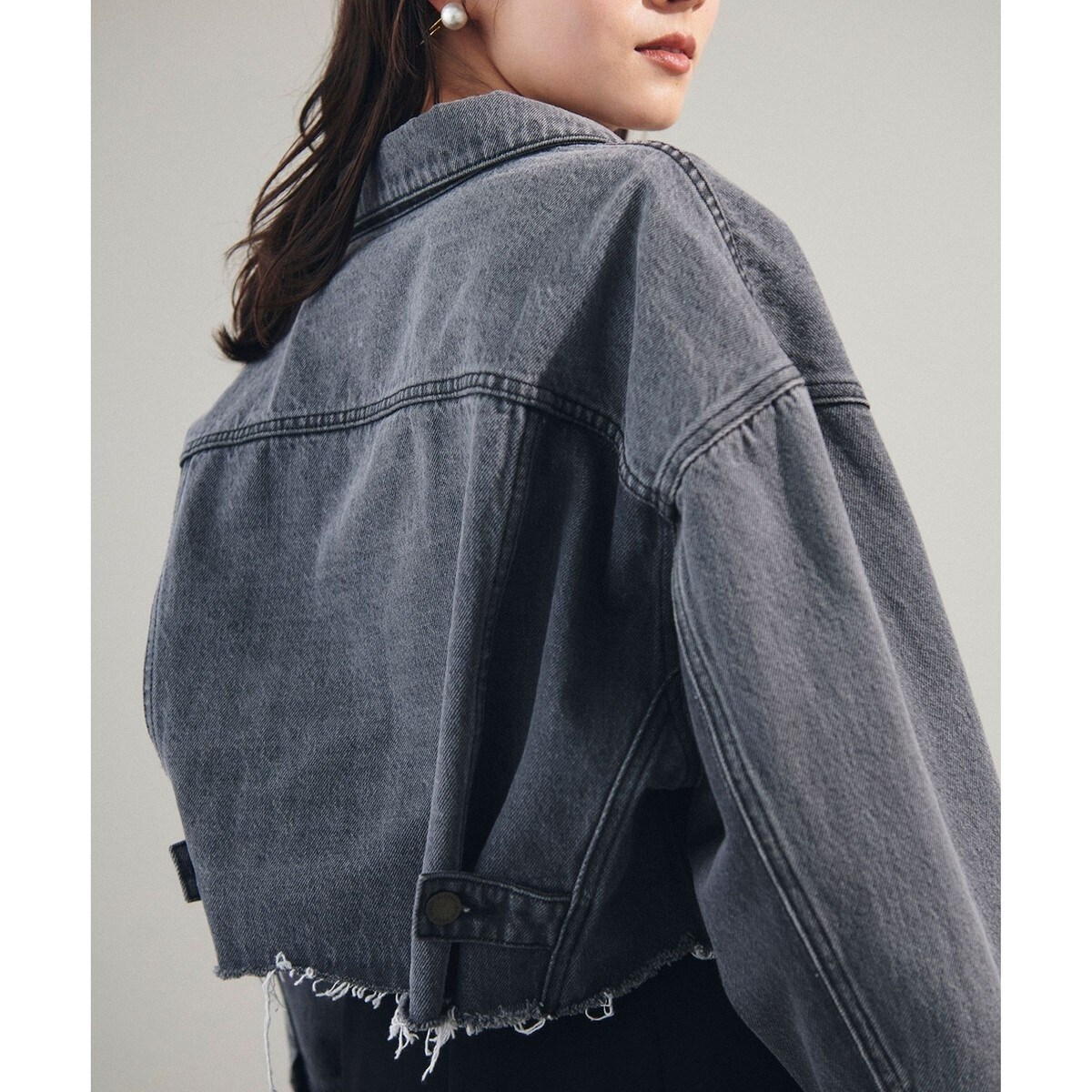 クロップドデニムジャケット | グレースコンチネンタル(GRACE