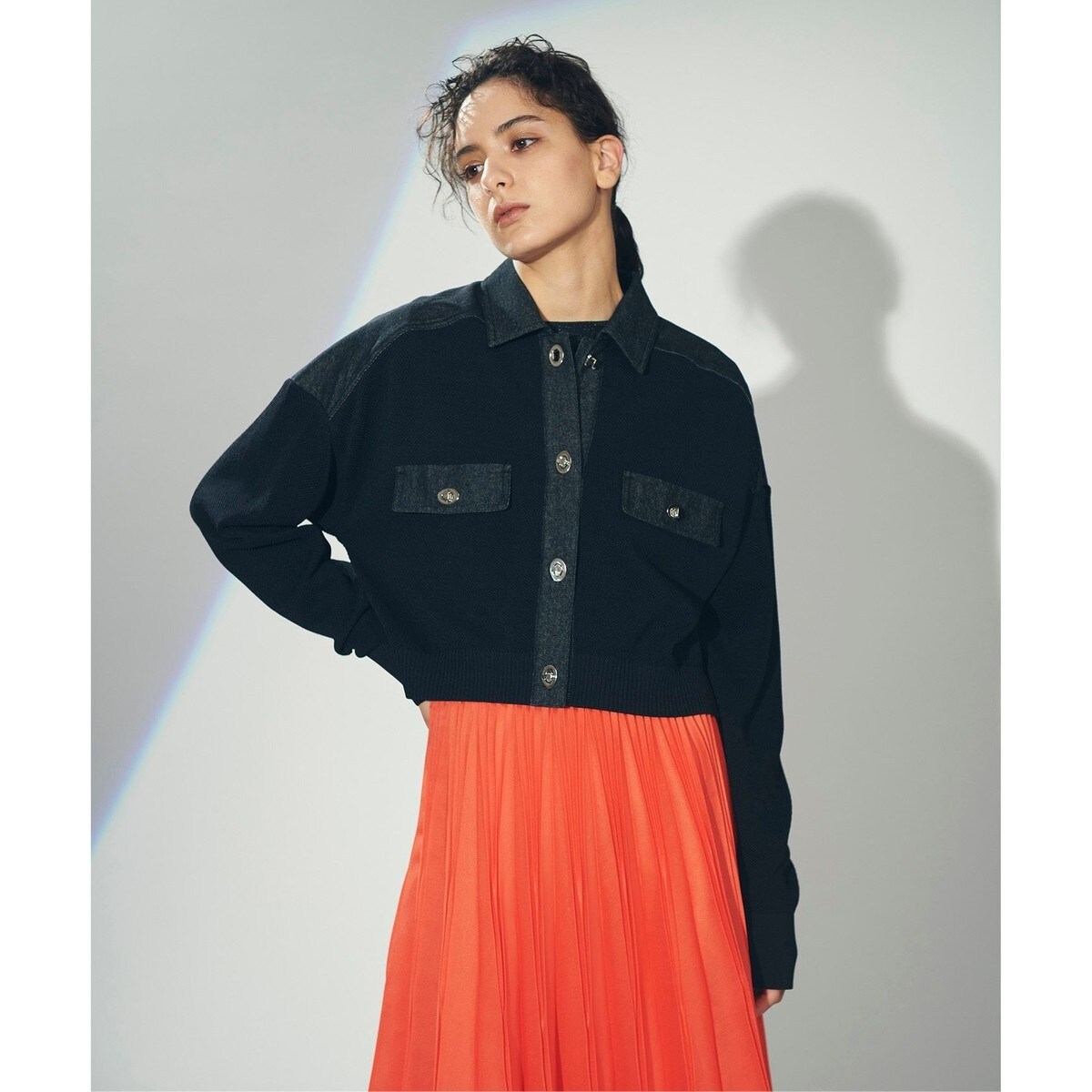 デニムニットジャケット | グレースコンチネンタル(GRACE CONTINENTAL