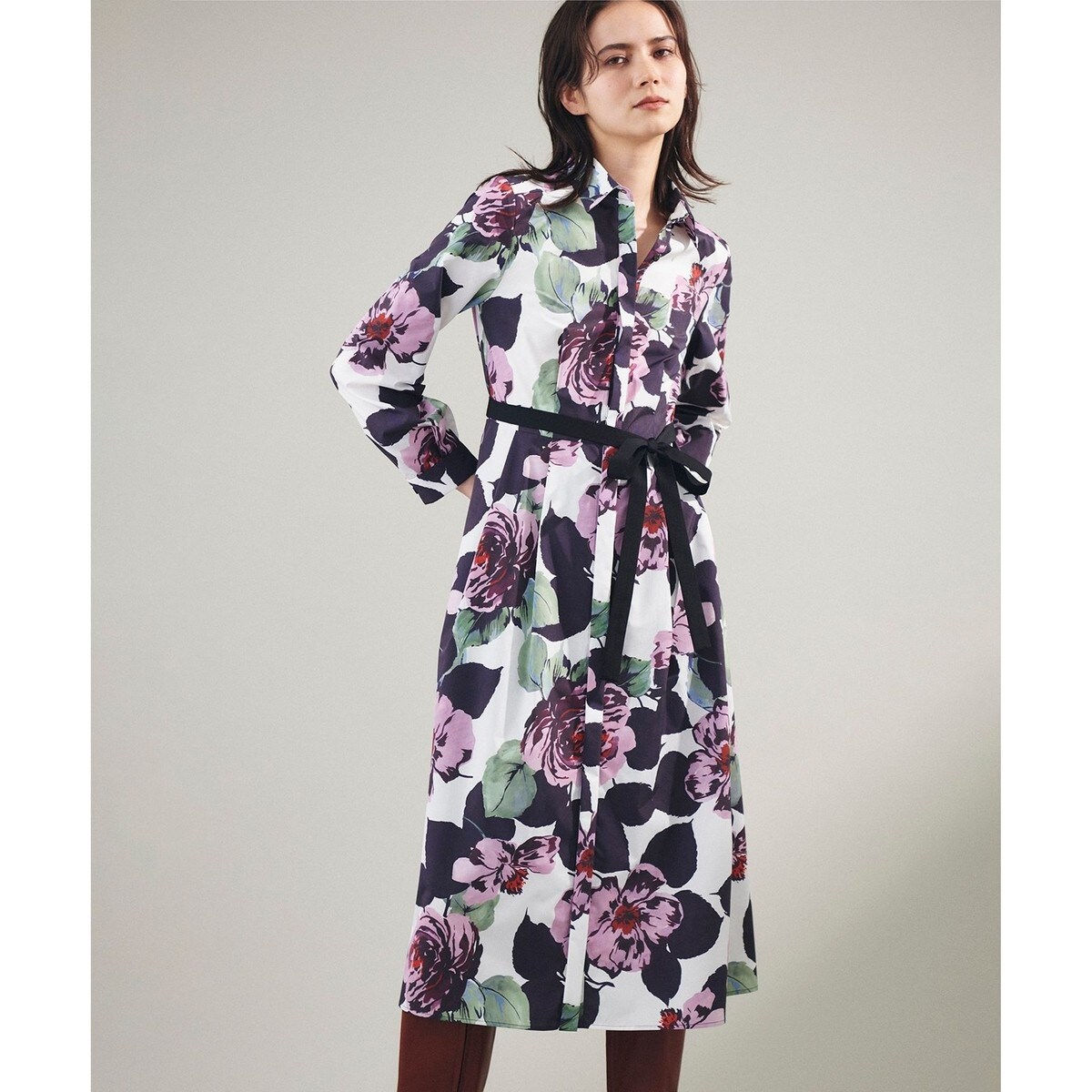 ボタニカルシャツドレス | グレースコンチネンタル(GRACE CONTINENTAL