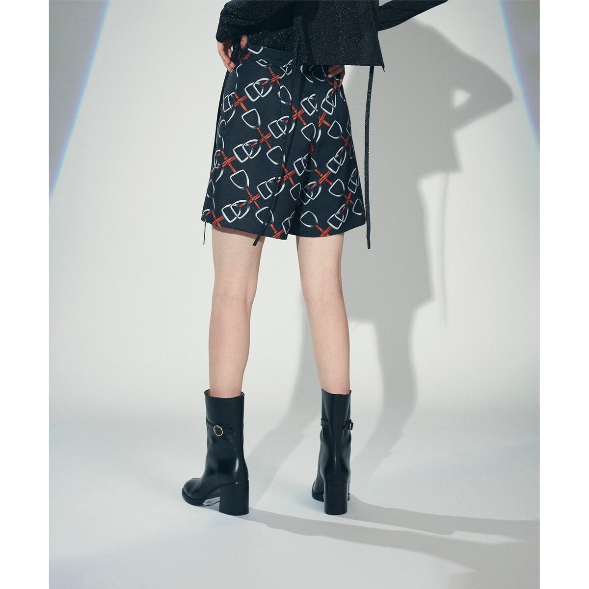 GRACE CONTINENTAL ビットプリントラップパンツ ビットプリントラップパンツ / GRACE CONTINENTAL | GRACE
