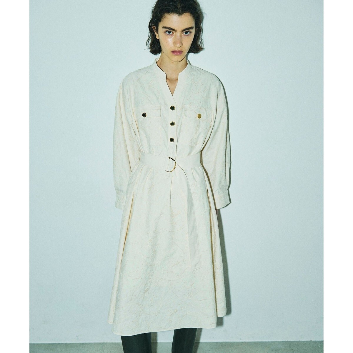 美品♡ グレースコンチネンタル カットワークカフタン刺繍ワンピース