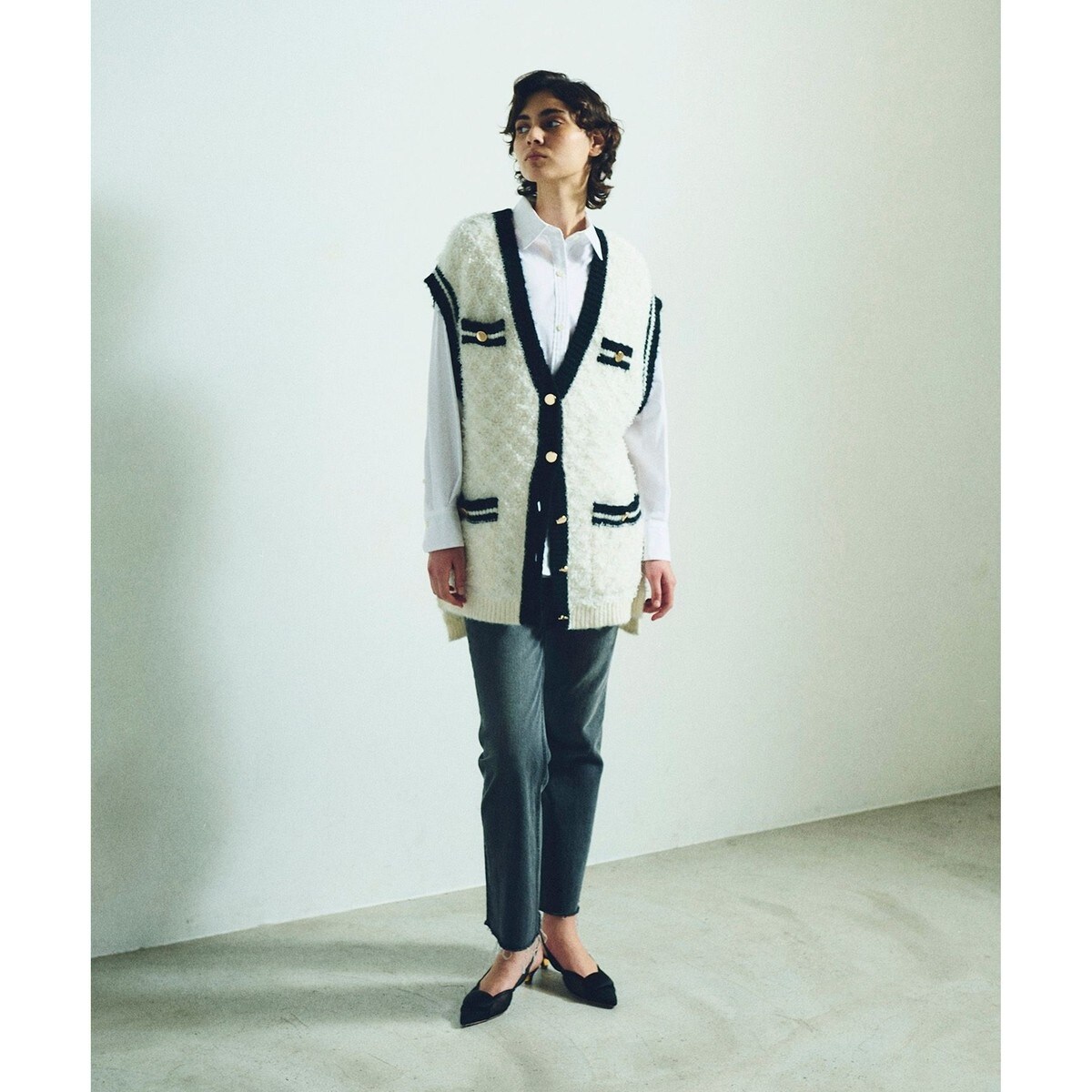 グレースコンチネンタル ループジャージカーディガン 36 オンライン限定】ループジャージカーディガン | グレース