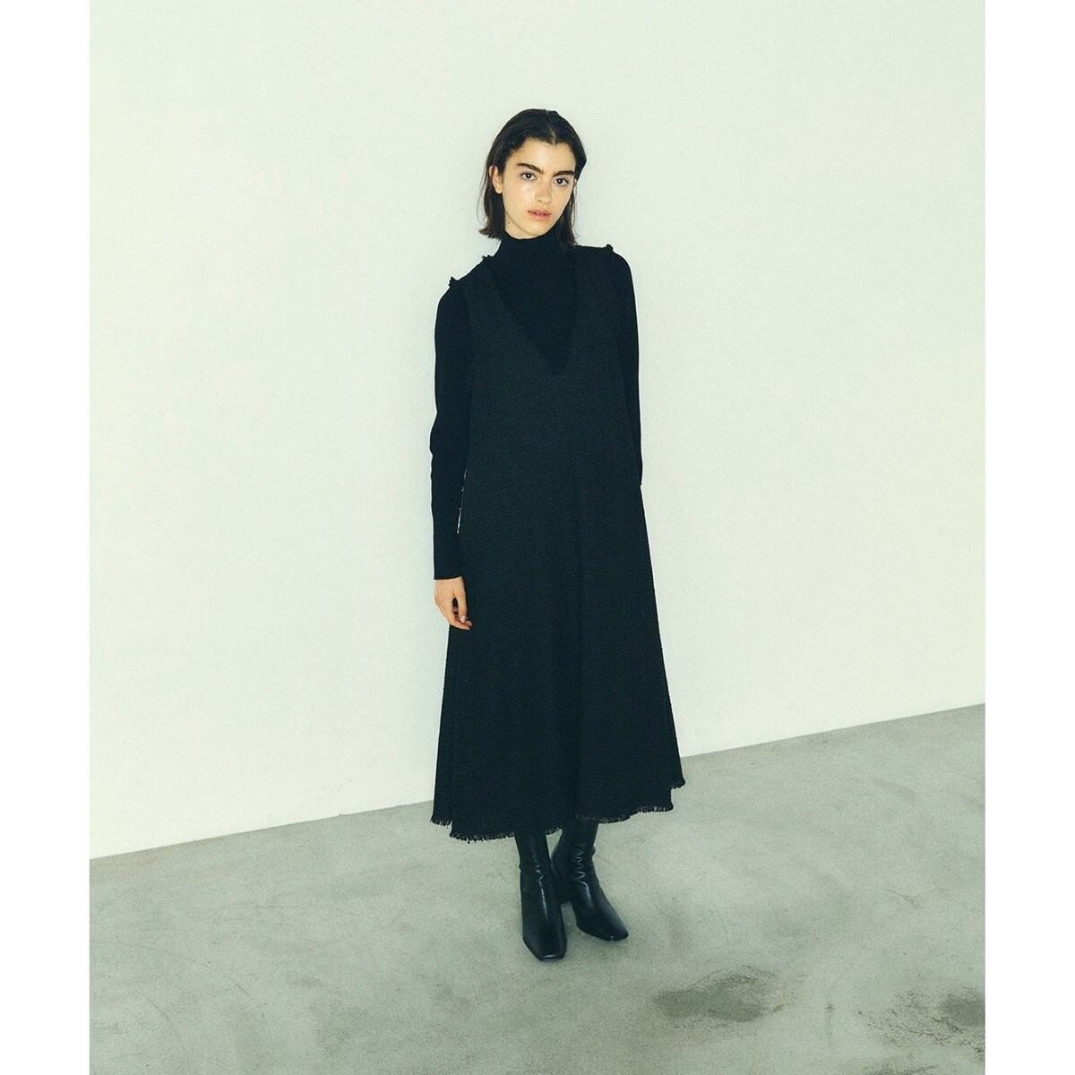 ツイードフレアワンピース | グレースコンチネンタル(GRACE