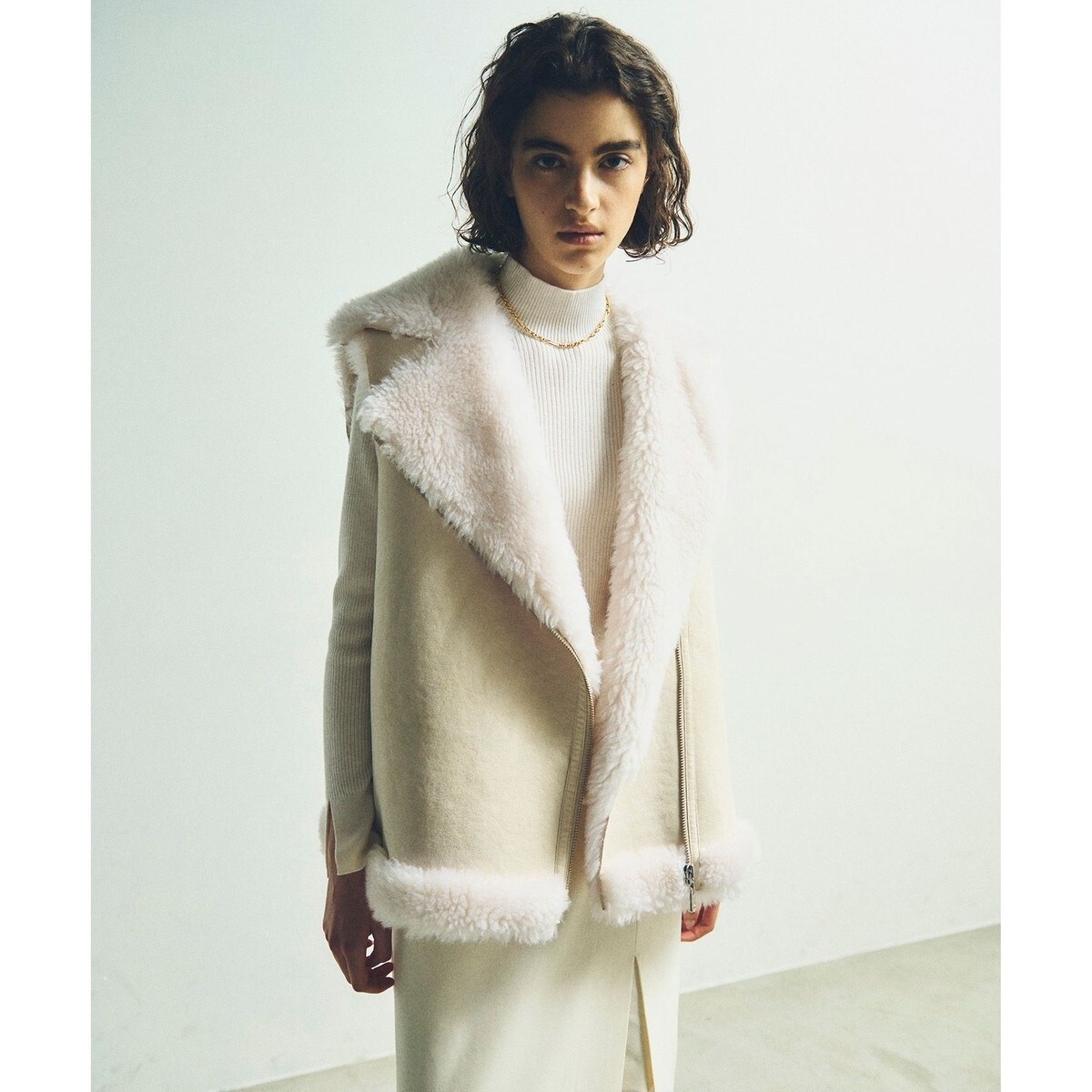 ボアリバーシブルジレ | グレースコンチネンタル(GRACE CONTINENTAL