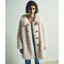 ウールボアショートコート