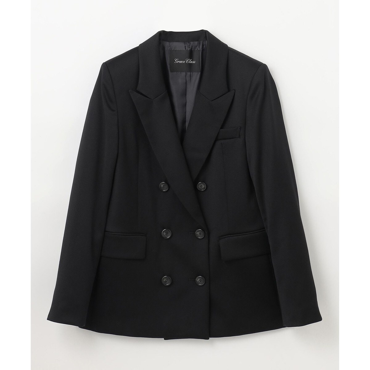 リネンタッチロングジャケット | グレースコンチネンタル(GRACE