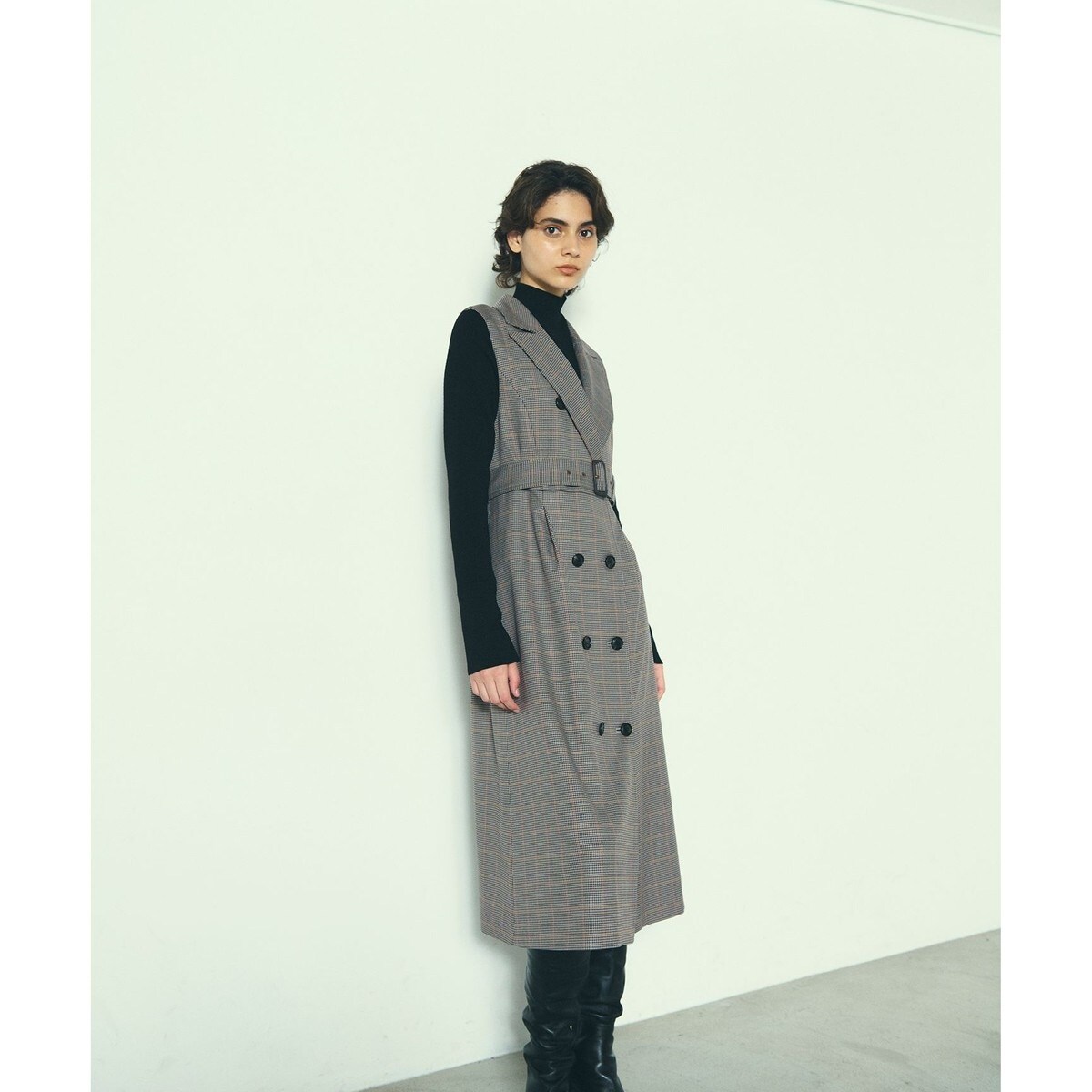 【最終値下げ】グレースコンチネンタル　テーラージャンパースカート GRACE CONTINENTAL（グレースコンチネンタル） ワンピース テーラー