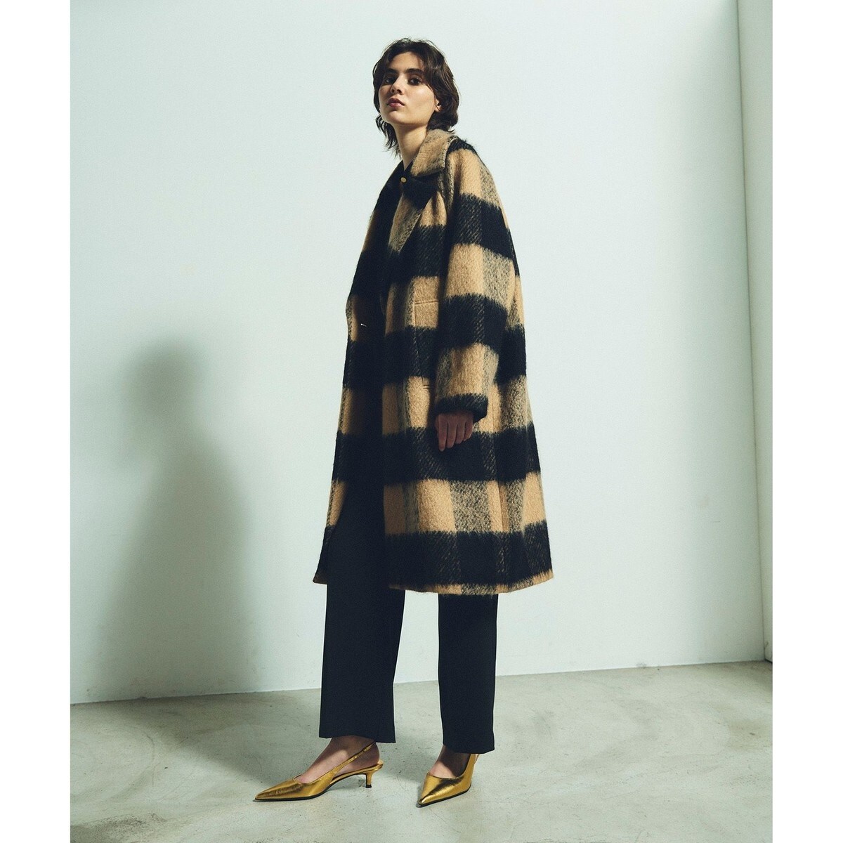 シャギーチェックチェスターコート | グレースコンチネンタル(GRACE