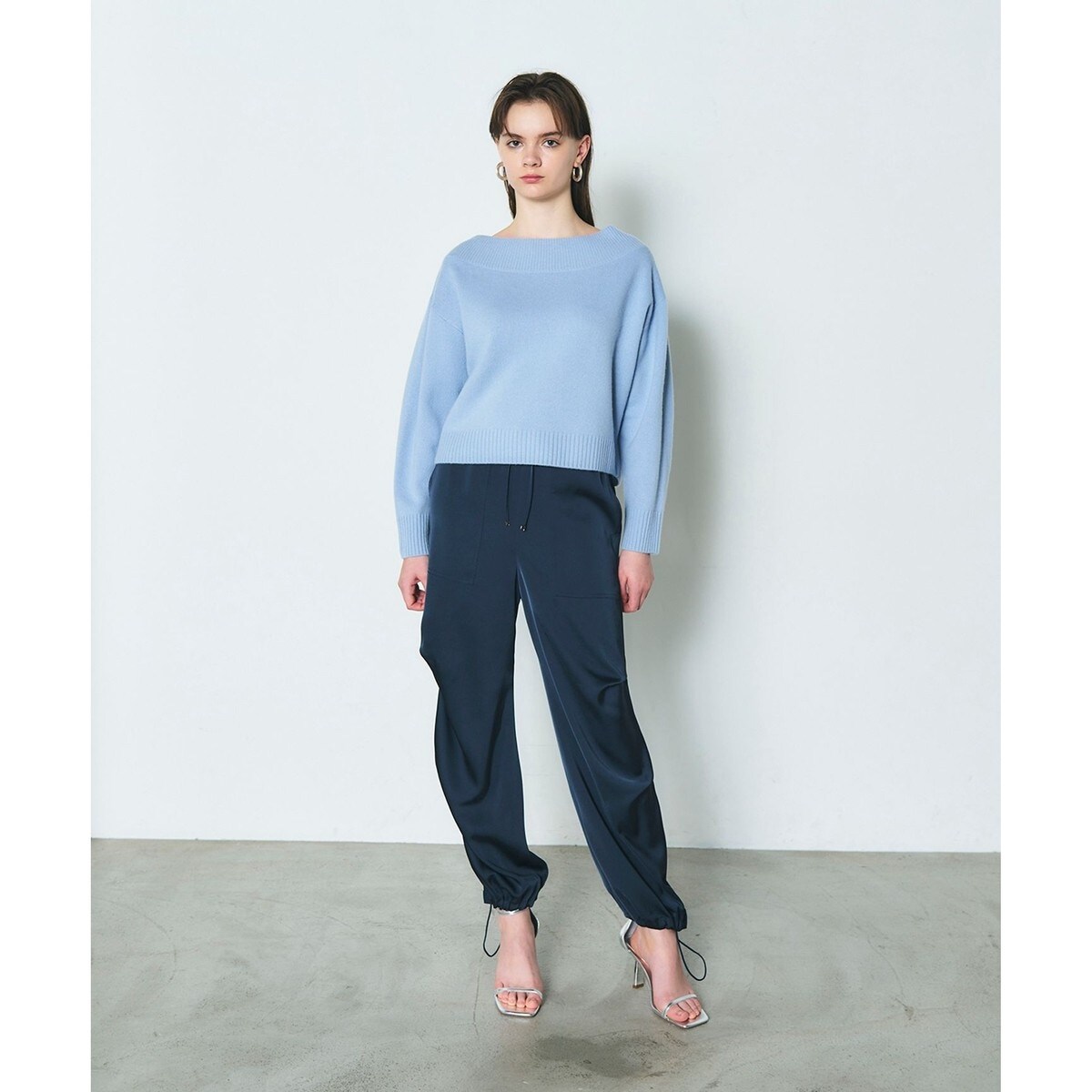 【グレースコンチネンタル】ローゲージキカニットトップ ローゲージキカニットトップ / GRACE CONTINENTAL | GRACE