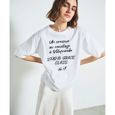レタードオーバーTシャツ | グレースコンチネンタル(GRACE CONTINENTAL 