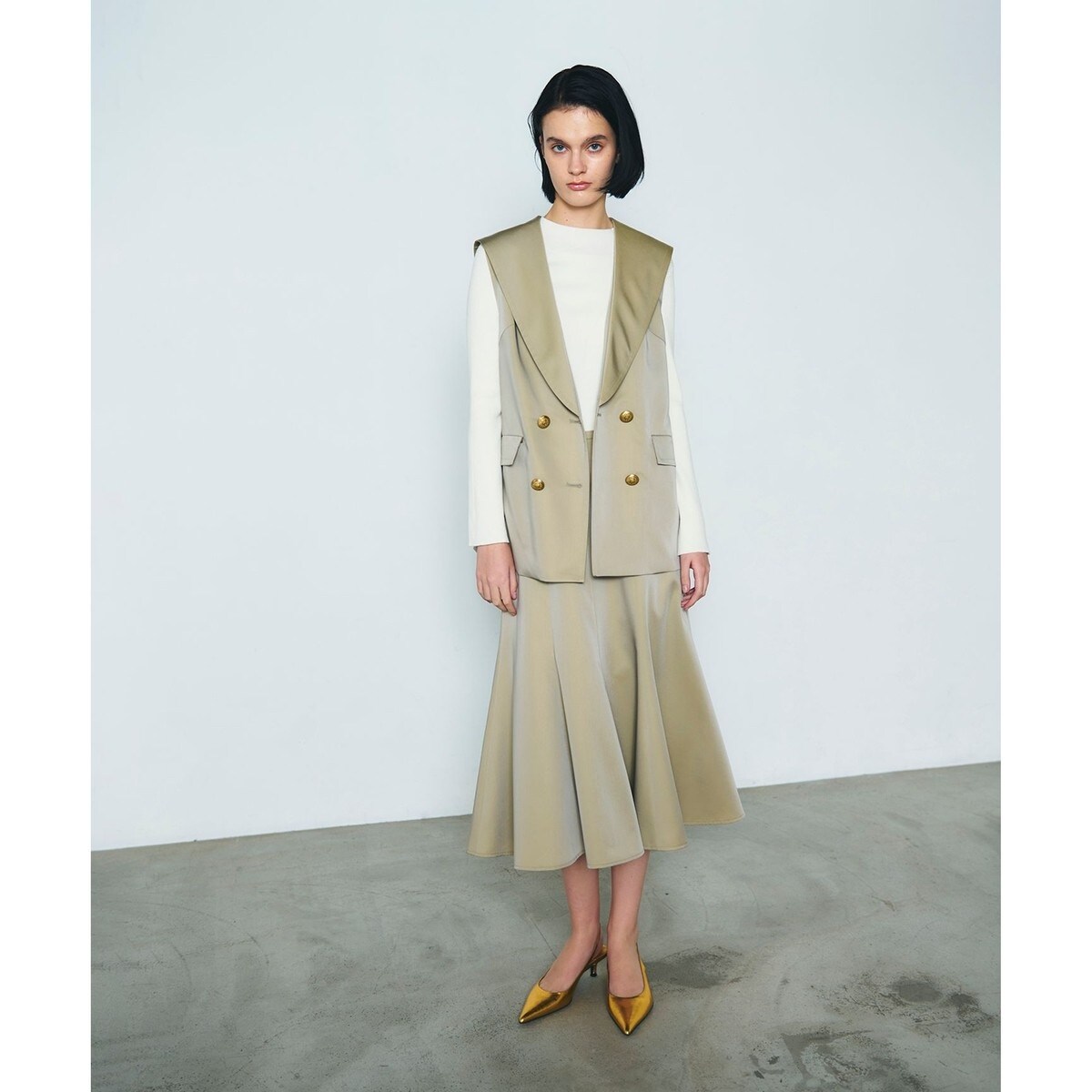 GRACE CONTINENTAL41,800円パリジャガードAラインスカート 楽天市場】パリジャガードAラインスカート／グレースコンチネンタル