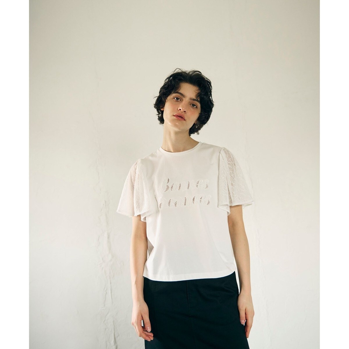 レースロゴTシャツ | グレースコンチネンタル(GRACE CONTINENTAL