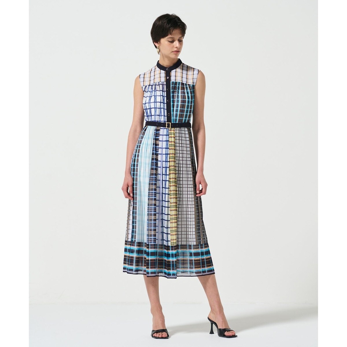 マルチチェックワンピース | グレースコンチネンタル(GRACE