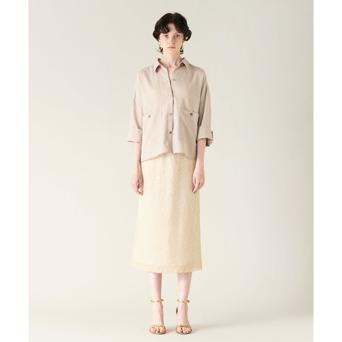 スパンコール×チュールスカート | イェッカ ヴェッカ(YECCA VECCA