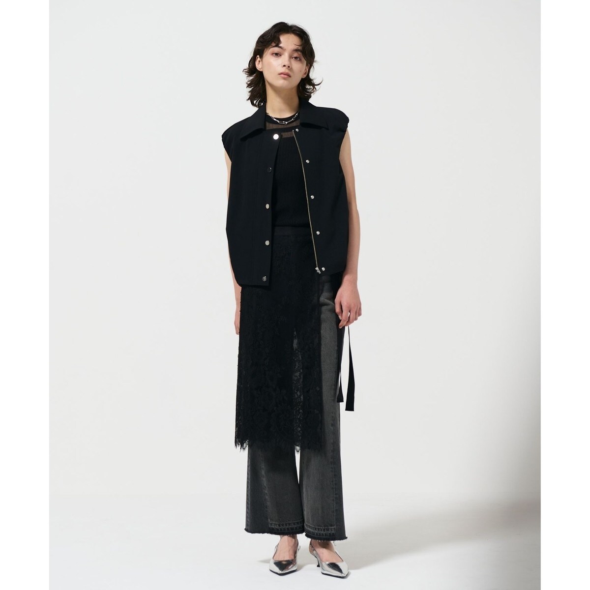 レースオーバースカート | グレースコンチネンタル(GRACE CONTINENTAL