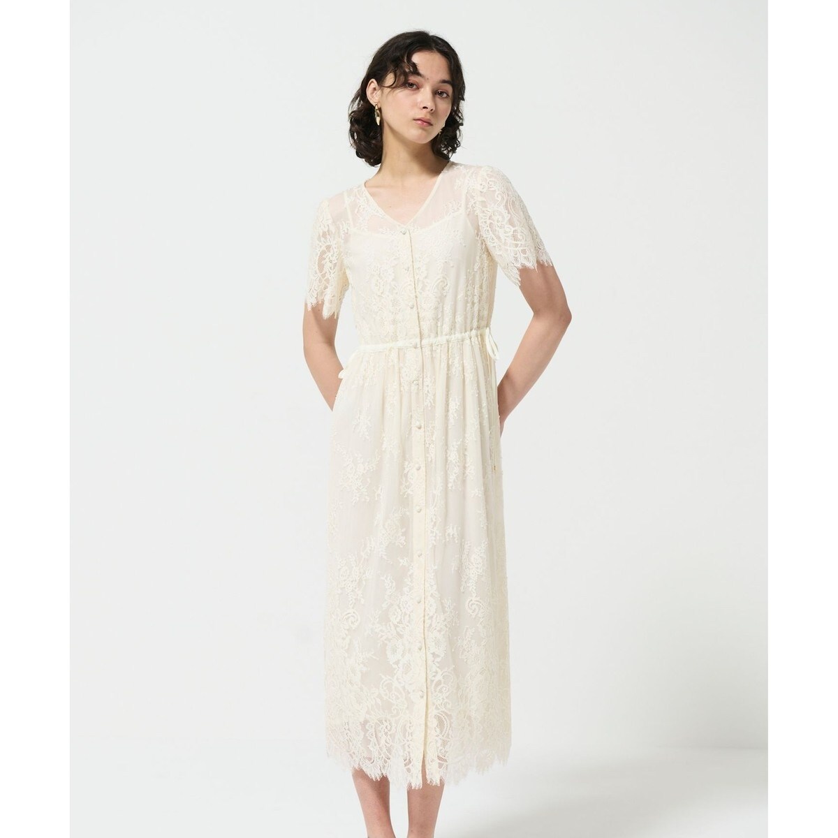 【美品】グレースコンチネンタル　レオパードフラワーワンピース ロングワンピース レオパードフラワーワンピース | グレースコンチネンタル(GRACE