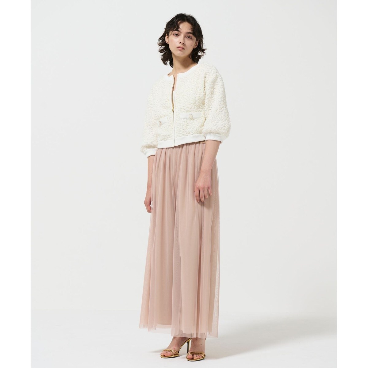 チュールフリルニットブルゾン | グレースコンチネンタル(GRACE