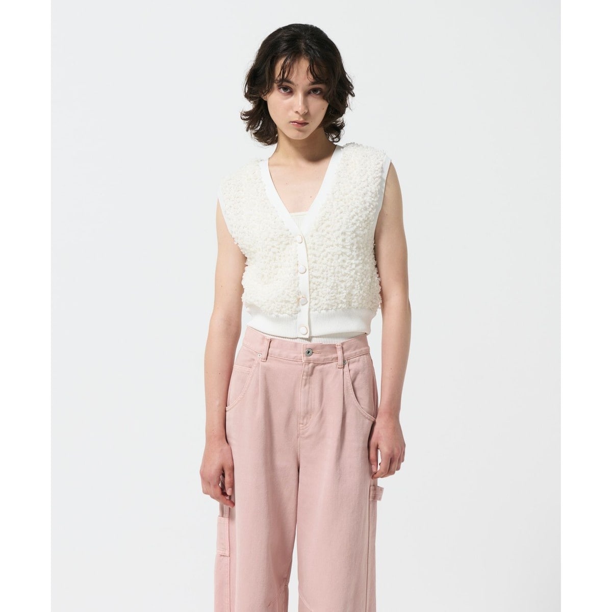 モヘアシャギーベスト | グレースコンチネンタル(GRACE CONTINENTAL