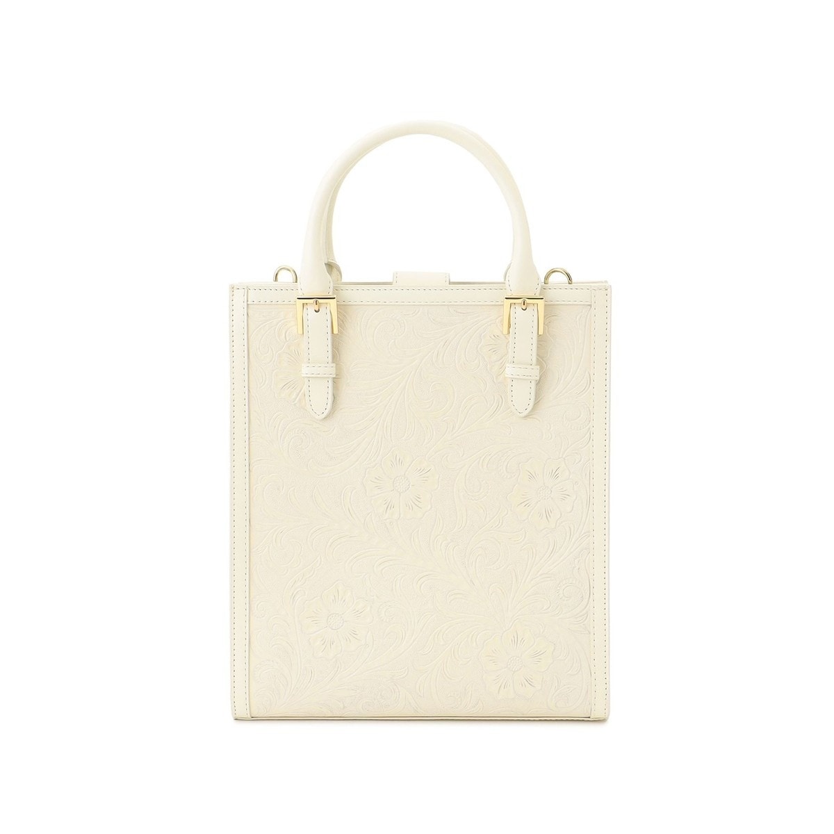 GRACE CONTINENTAL SquareMiniBagMT シルバー グレースコンチネンタル