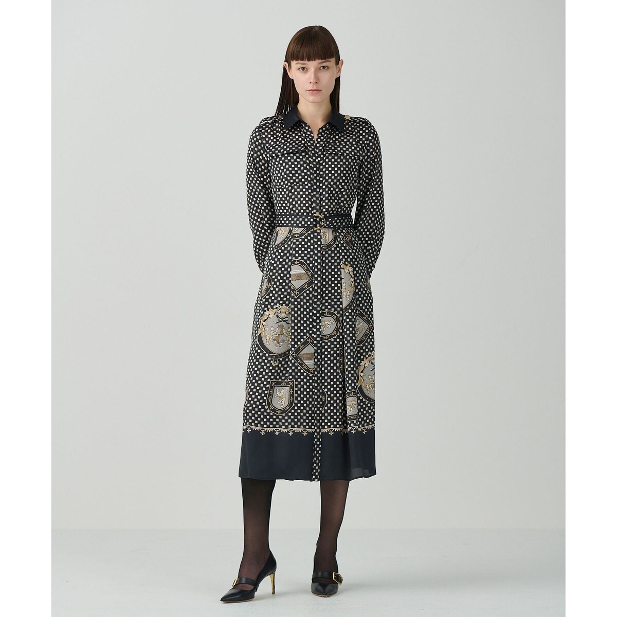 プリントミリタリードレス | グレースコンチネンタル(GRACE