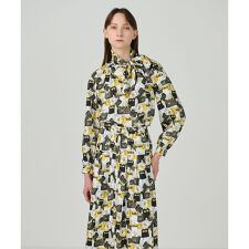 バッグモチーフボウブラウス