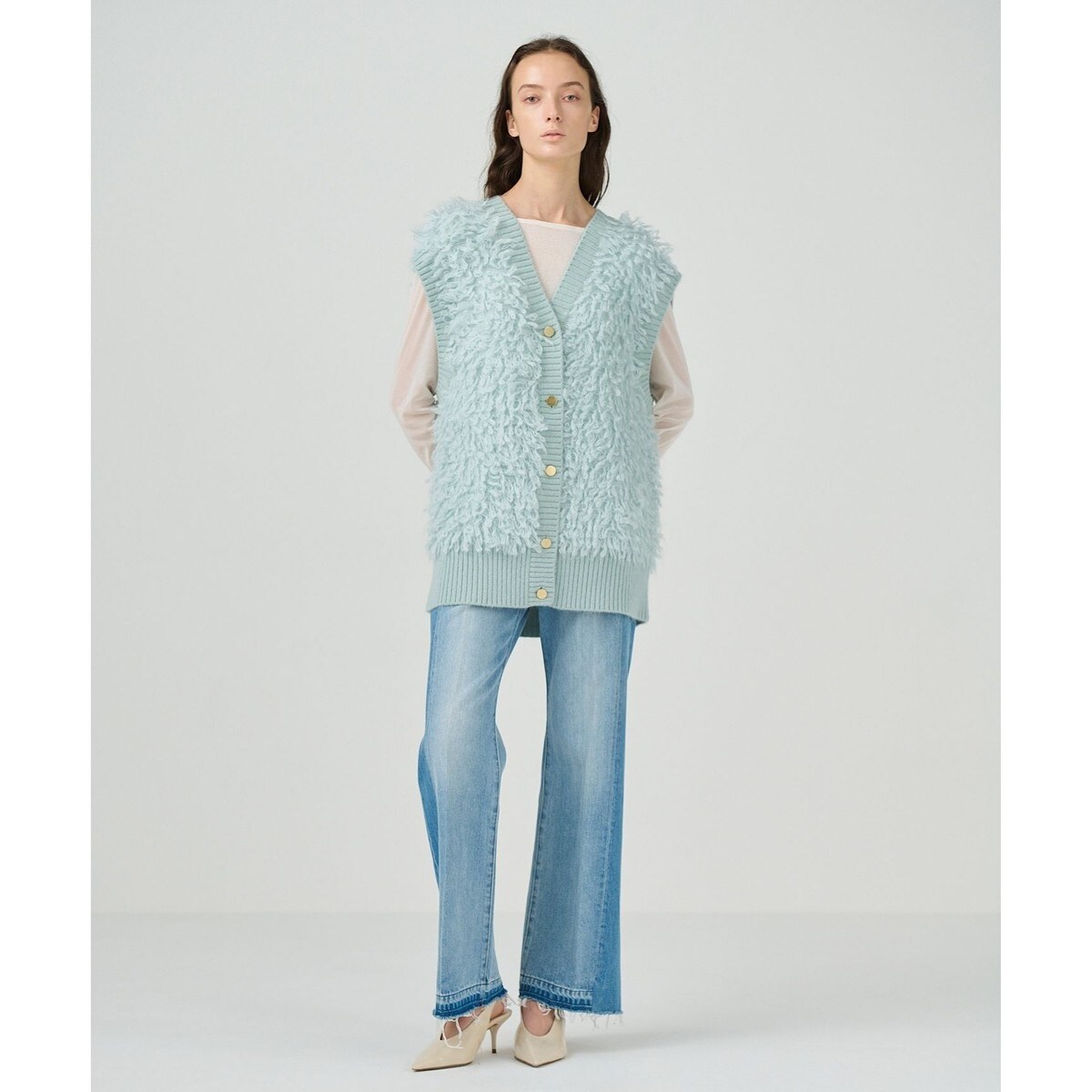 ループニットベスト | グレースコンチネンタル(GRACE CONTINENTAL