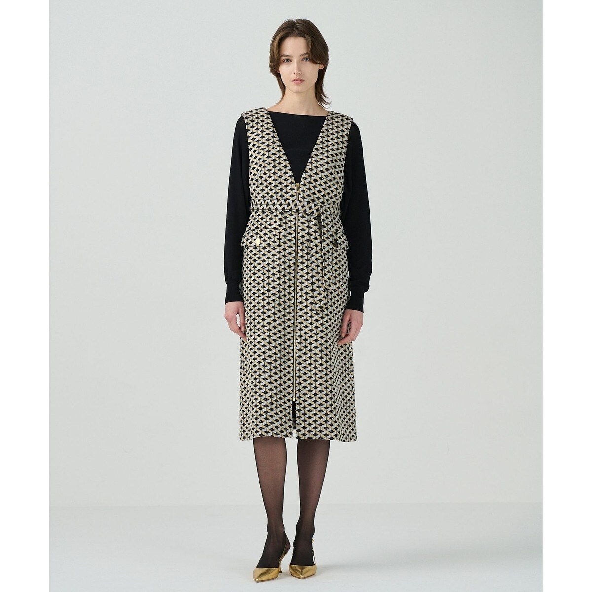 フラワープリントプリーツワンピース | グレースコンチネンタル(GRACE