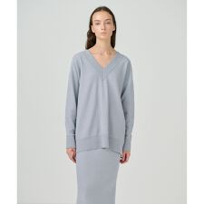 グレースコンチネンタル(GRACE CONTINENTAL)のラメVネックニットトップ