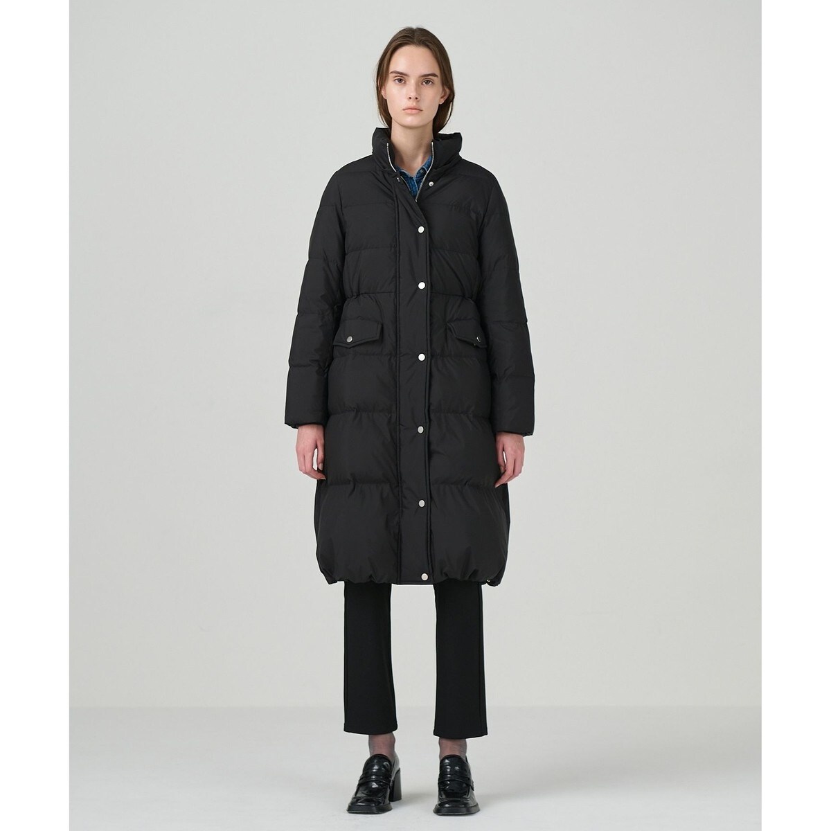 GRACE CONTINENTAL チャイニーズラクーンファーコート パーカーM ムートンライダースコート / GRACE CONTINENTAL | GRACE