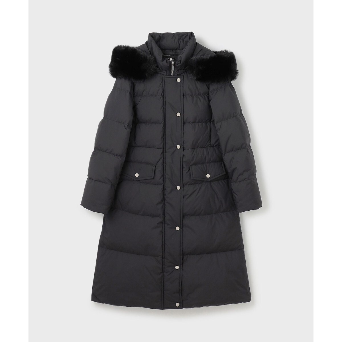 美品✨グレースコンチネンタル　ダッフル　ダウンコート　ロング丈　フードファー S フードファーロングダウン | グレースコンチネンタル(GRACE