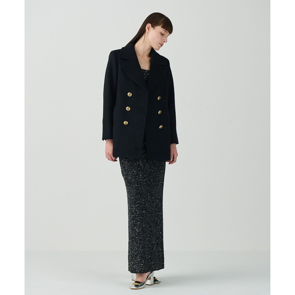 ボアカラーPコート | グレースコンチネンタル(GRACE CONTINENTAL