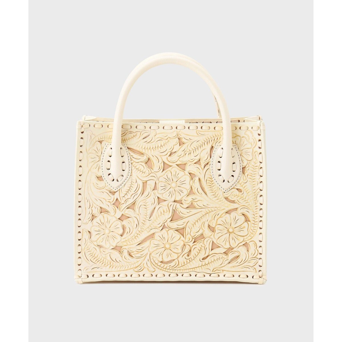Cutwork グレースコンチネンタル　ショルダーバッグ カゴバッグ Cutwork グレースコンチネンタル ショルダーバッグ カゴバッグ Square