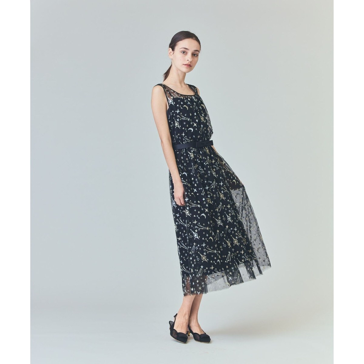 GRACE CONTINENTAL / プリントミリタリードレス プリントミリタリードレス / GRACE CONTINENTAL | GRACE