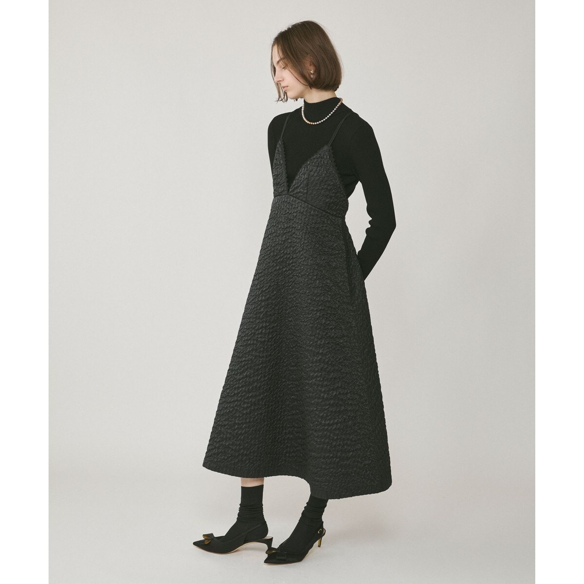 キャットプリントフライヨークワンピース | グレースコンチネンタル