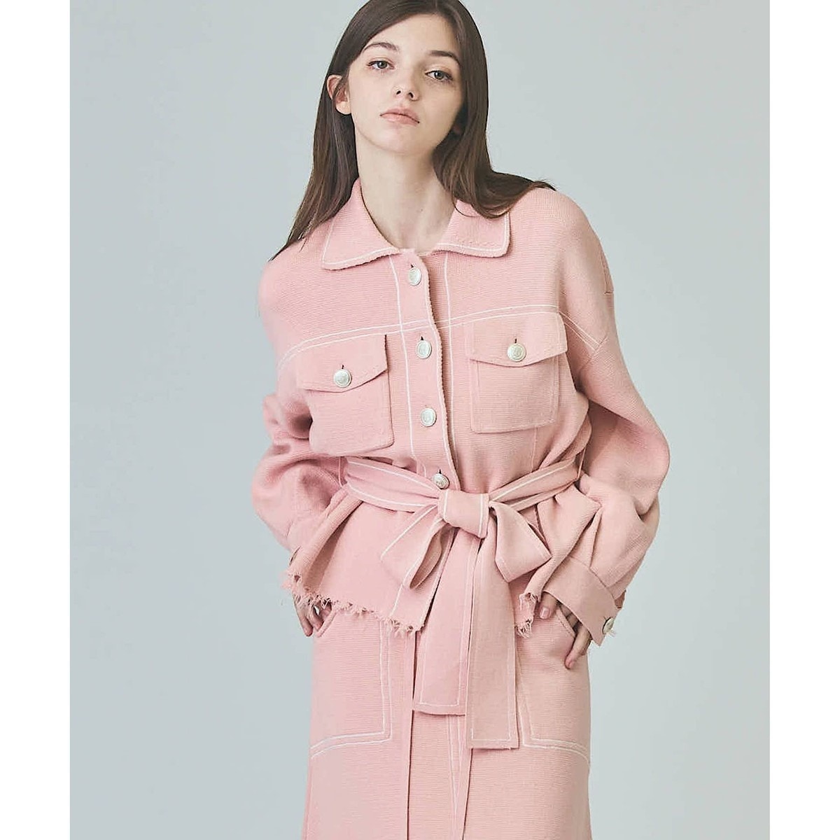 ゆグレースコンチネンタル　ニットスタジャン ニットスタジャン / GRACE CONTINENTAL | GRACE CONTINENTAL