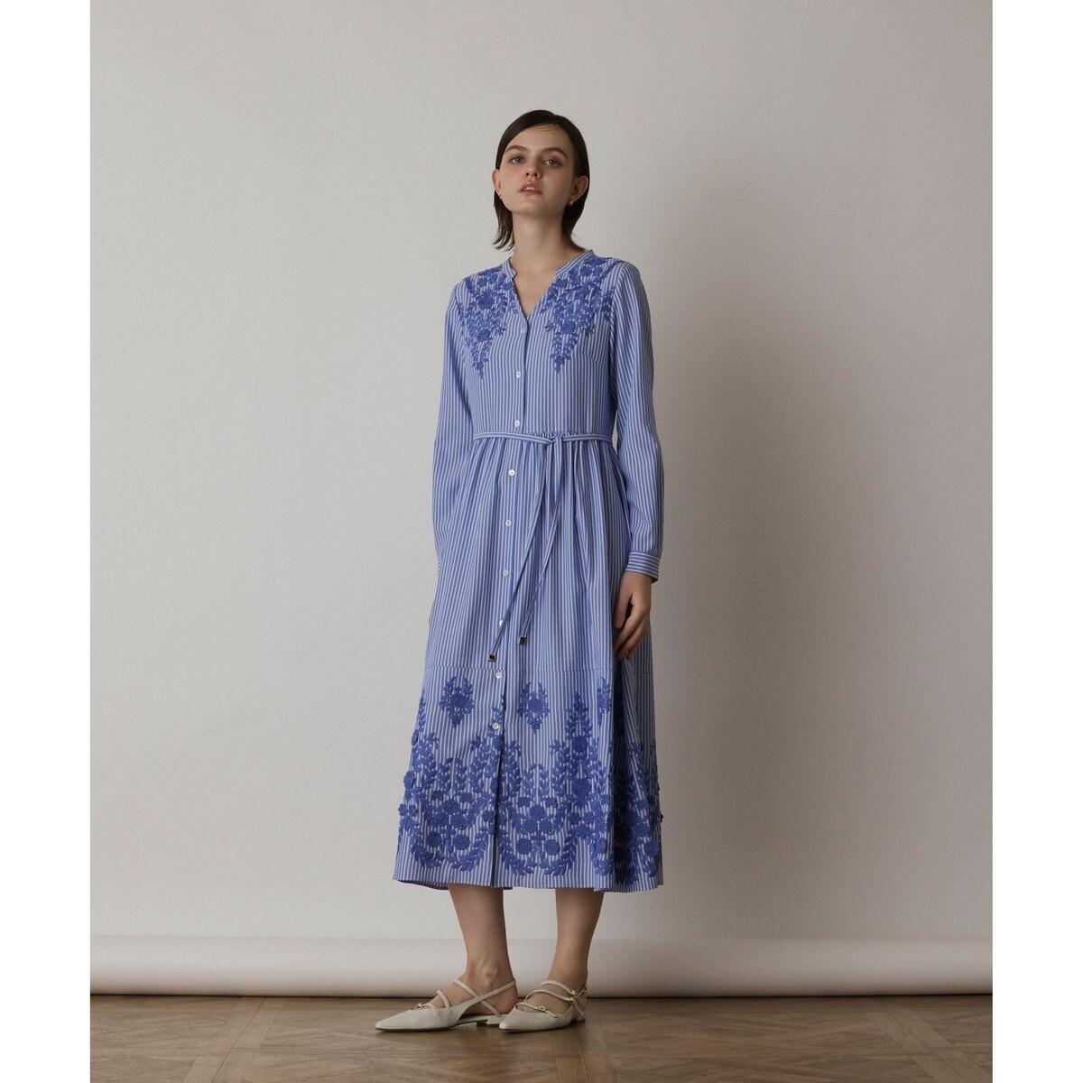 ノクターンモチーフシャツワンピース | グレースコンチネンタル(GRACE