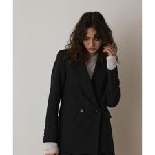 グレースコンチネンタル(GRACE CONTINENTAL)のリネンライクダブルジャケット