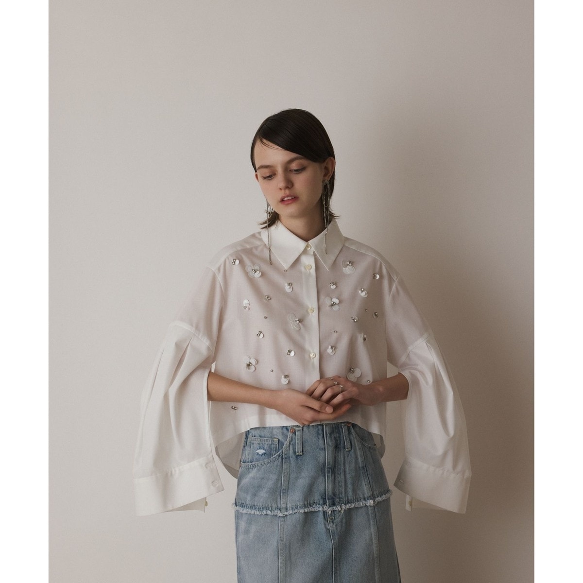 GRACE CONTINENTAL / グレースコンチネンタル 【ドラマ着用】エトワールボウブラウス ドラマ着用】エトワールボウブラウス / GRACE CONTINENTAL