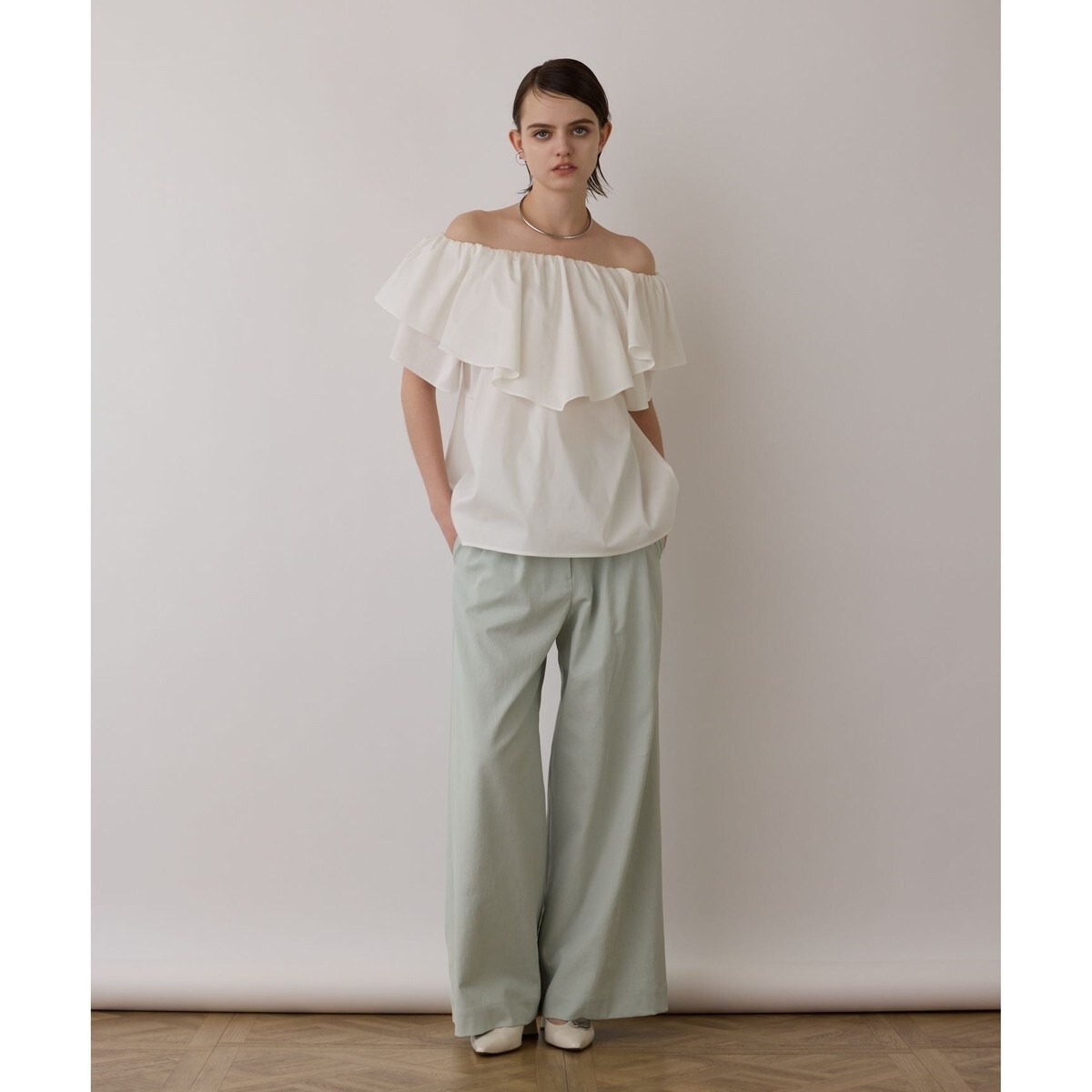 フリルオフショルトップ | グレースコンチネンタル(GRACE CONTINENTAL