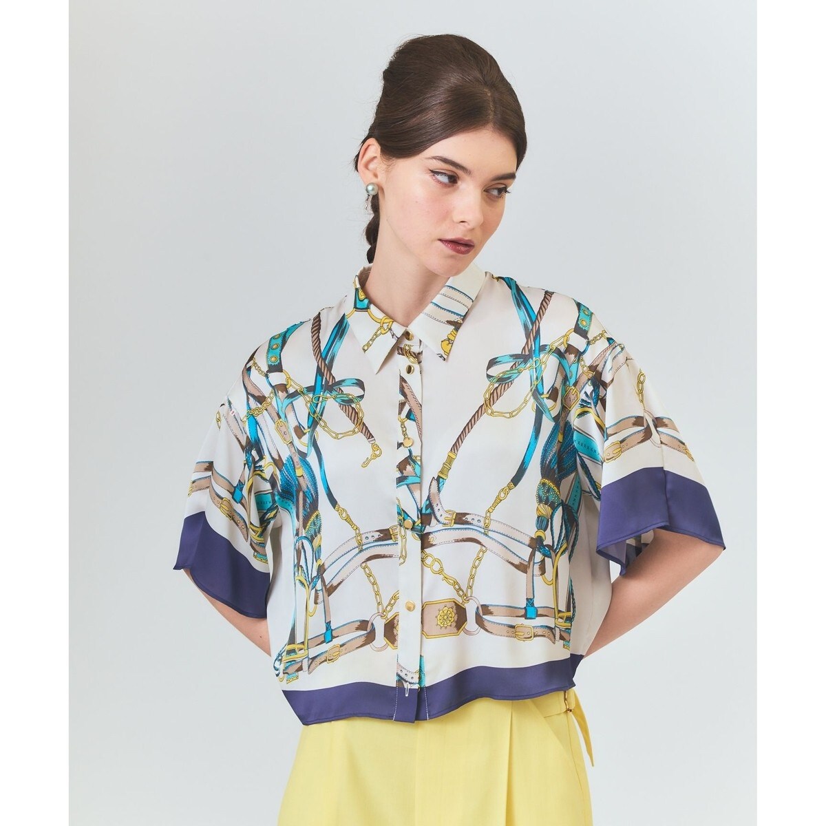 スタンド刺繍ブラウス | グレースコンチネンタル(GRACE