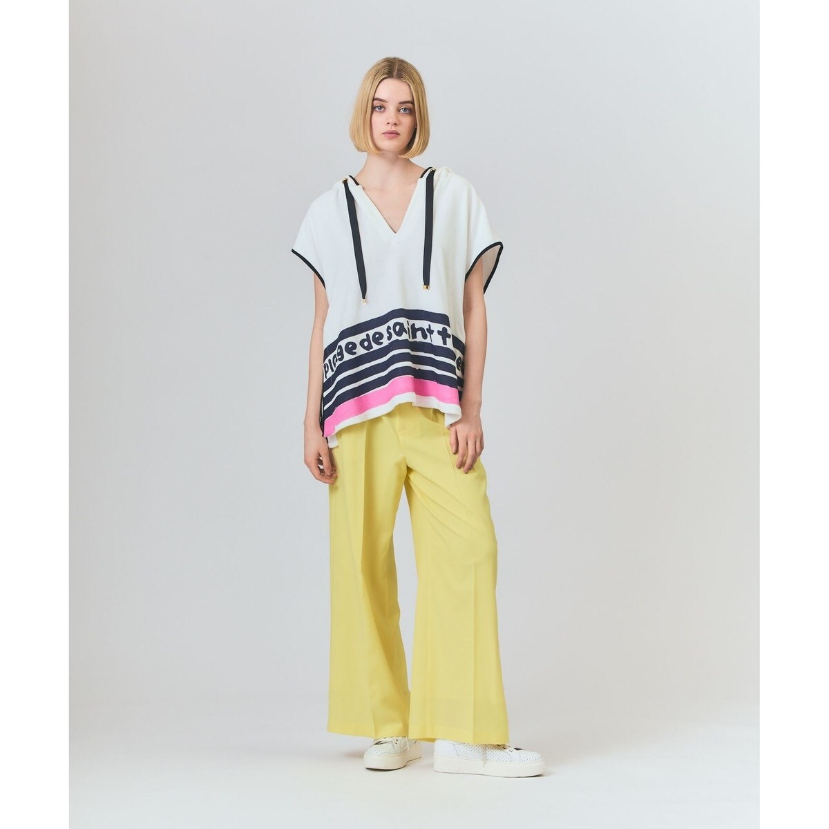 パイルポンチョフーディ | グレースコンチネンタル(GRACE CONTINENTAL