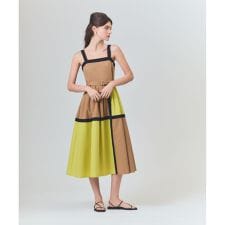 ライン配色キャミドレス