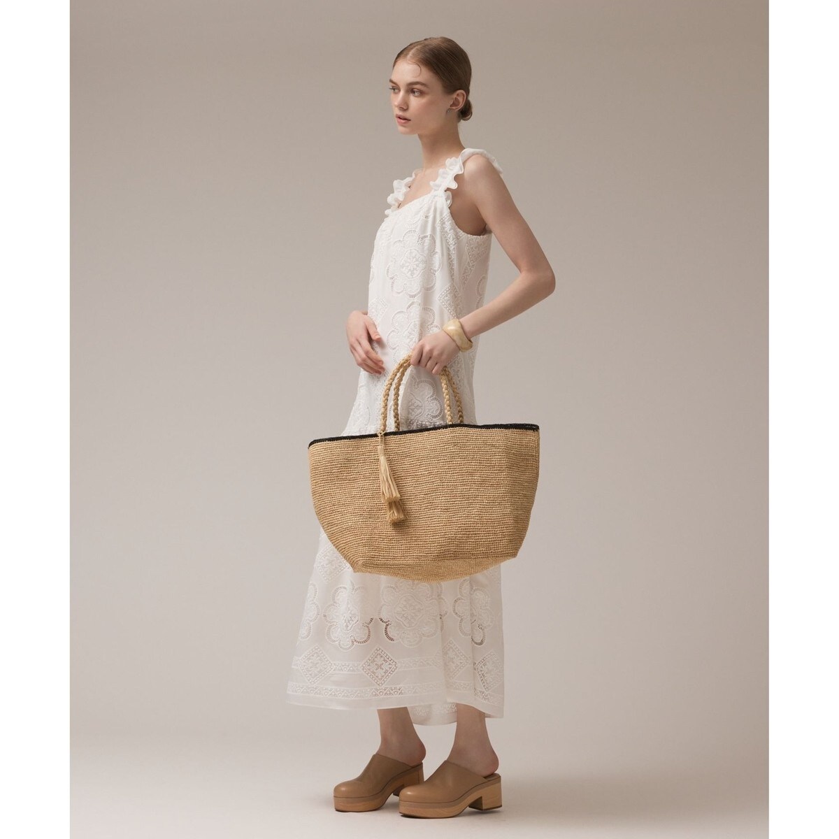 カットワーク刺繍ワンピース | グレースコンチネンタル(GRACE