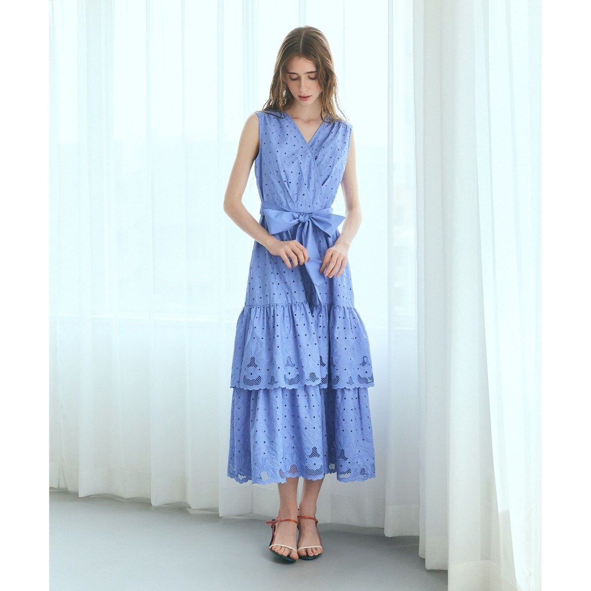 マリンスカーフプリントワンピース | グレースコンチネンタル(GRACE