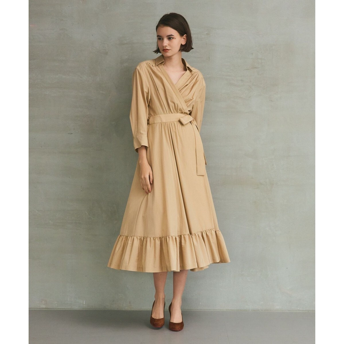 グラデプリント刺繍ワンピース | グレースコンチネンタル(GRACE