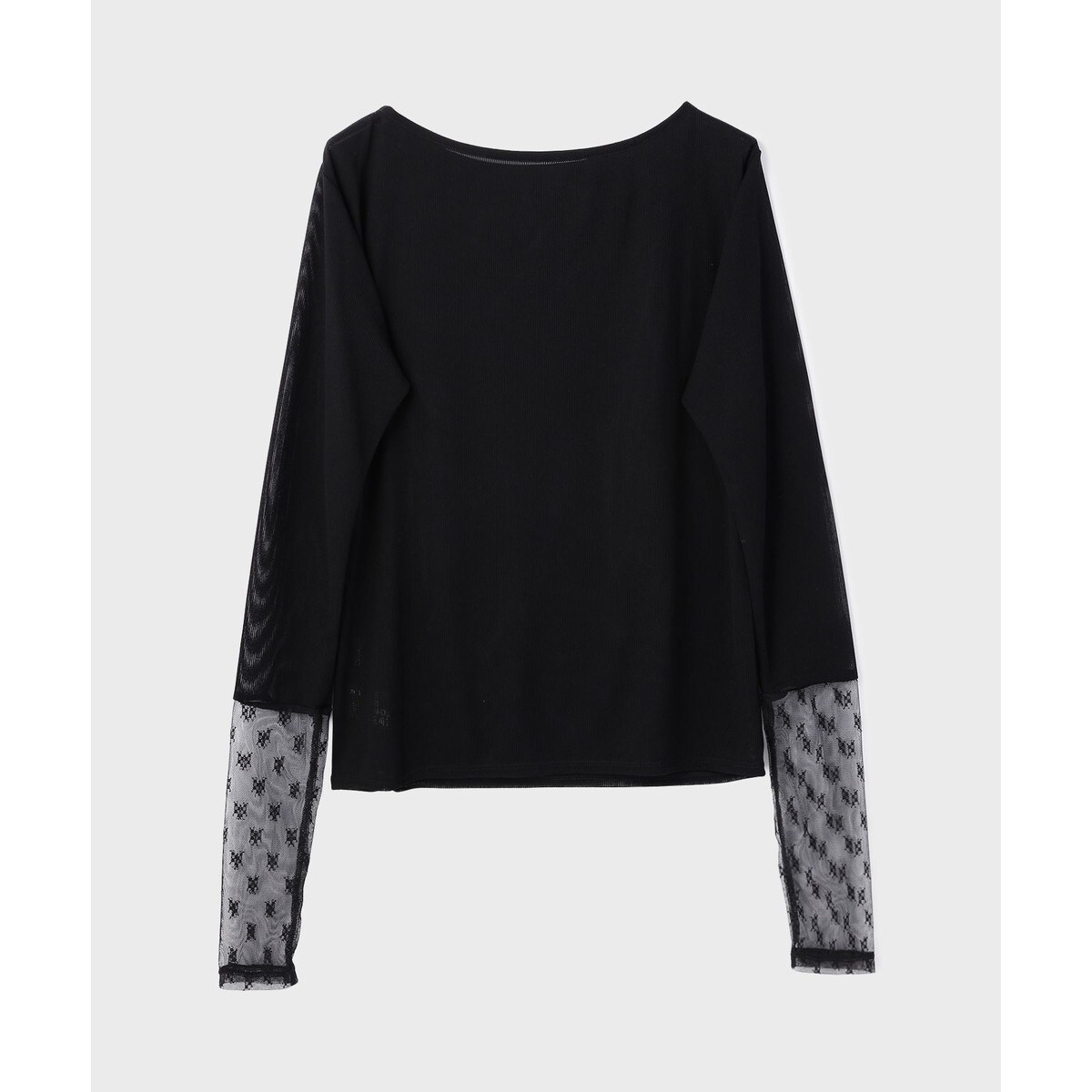 アセテートシアーカットトップ