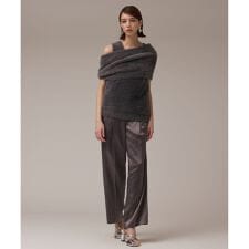 グレースコンチネンタル(GRACE CONTINENTAL)のオフタートルニットトップ