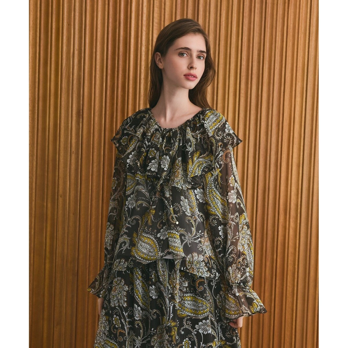 ✨GRACE CONTINENTAL ✨フラワープリントフリルトップ 楽天市場】フラワープリントフリルトップ／グレース