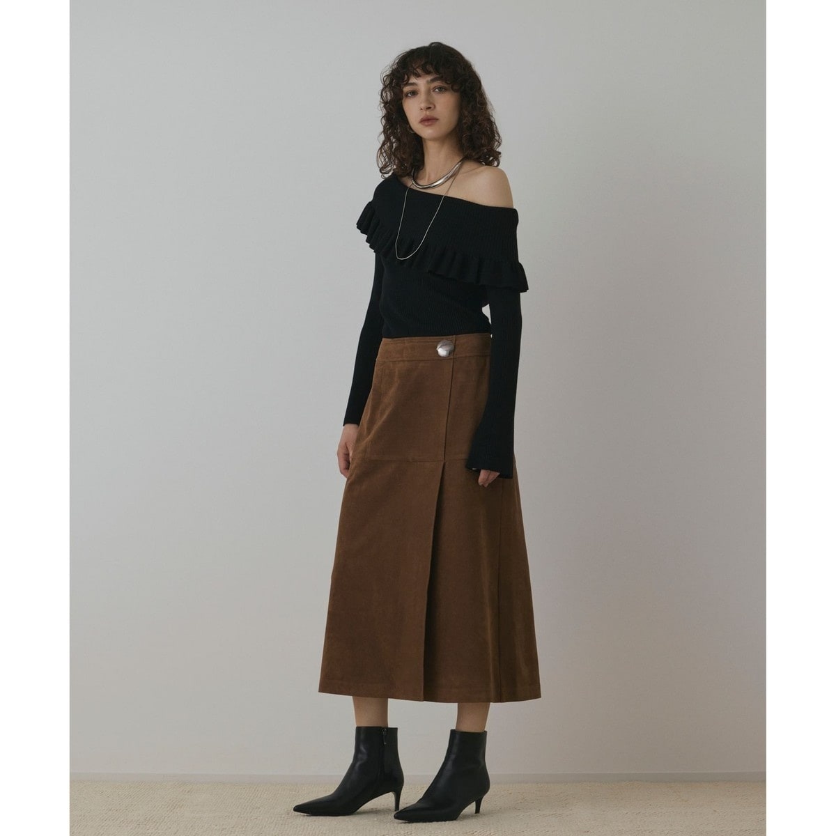 美品　Grace class グレースクラス フレアースカート　サイズ38 美品 グレースクラス チュールスカート レディース SIZE 38 (M) Grace