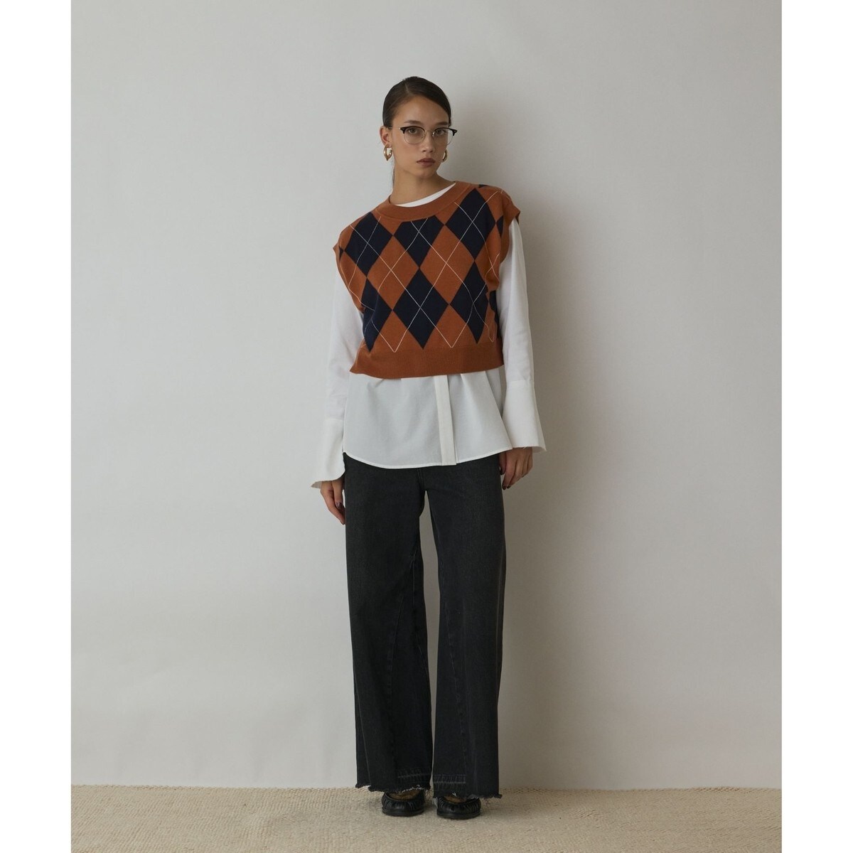 モヘアシャギーベスト | グレースコンチネンタル(GRACE CONTINENTAL